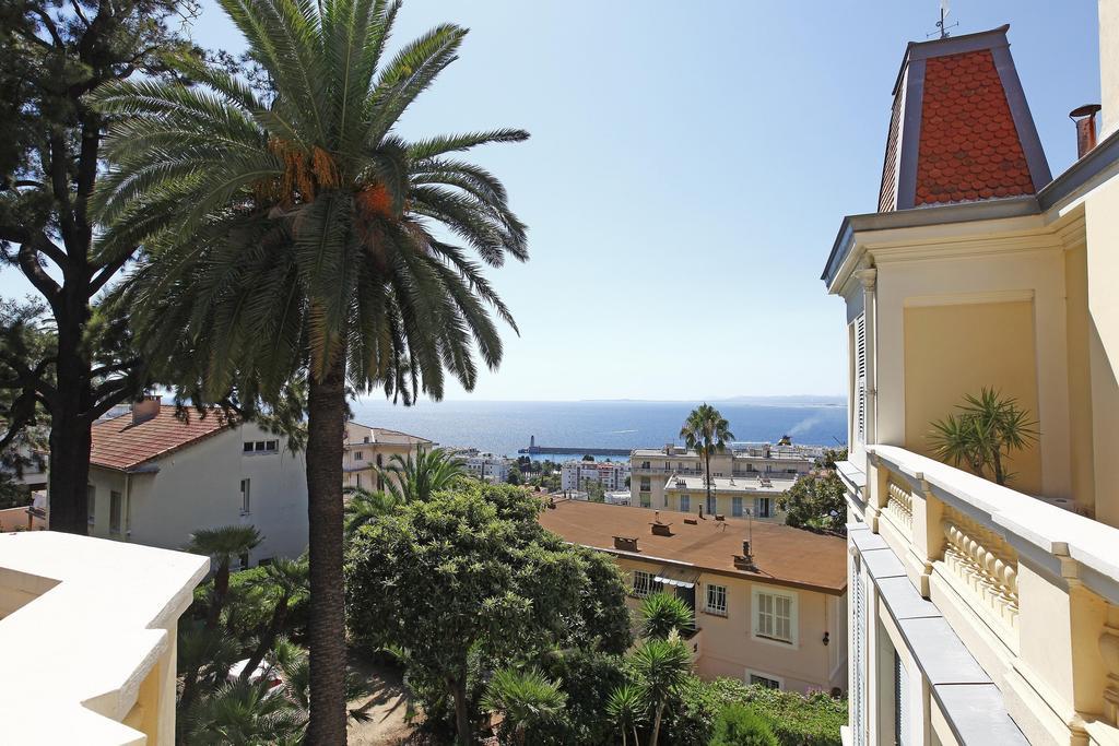 Palmeraie - Magnifique Appartement D'Epoque Avec Vue Mer 4 Personnes Avec Terrasse Le Port Nice Ngoại thất bức ảnh